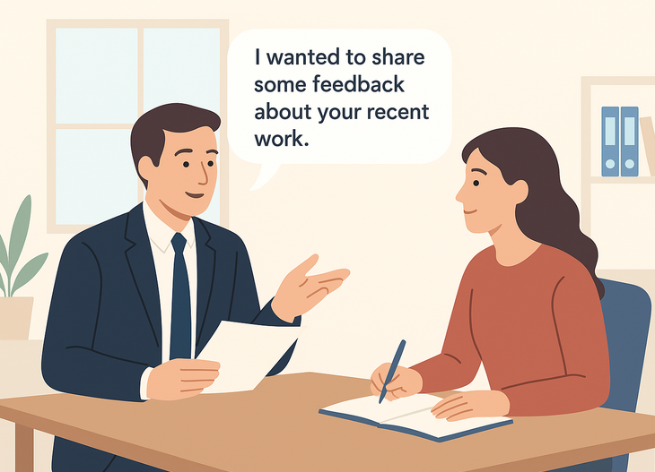 I wanted to share some feedback about our recent work