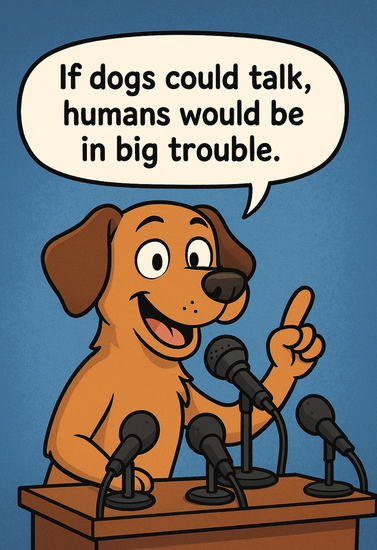 if dogs could talk