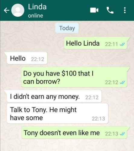 Fake Whatsapp Conversations